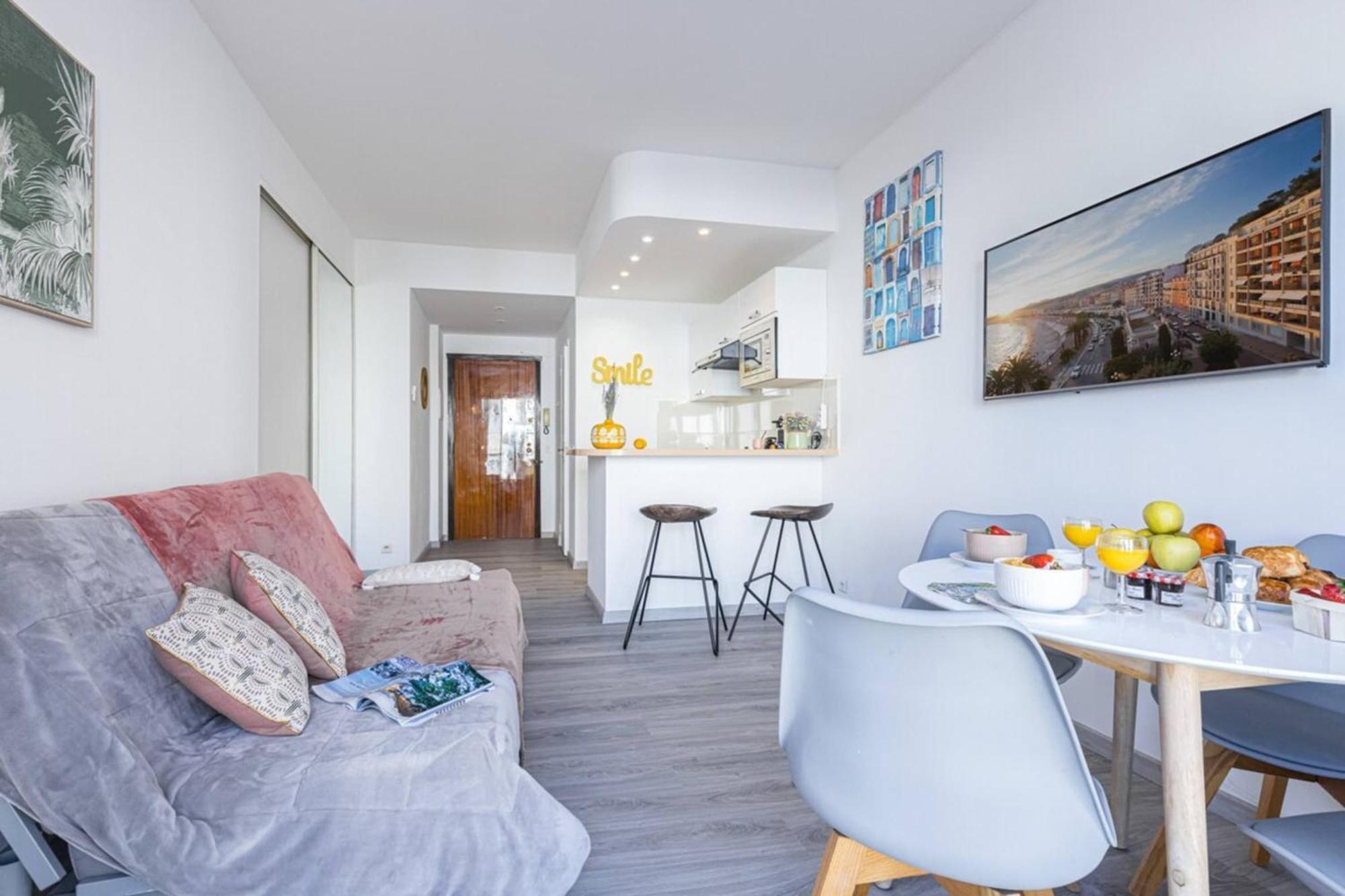 Апартаменты Buffa 21 - 2Min From The Sea - Terrace Ницца Экстерьер фото