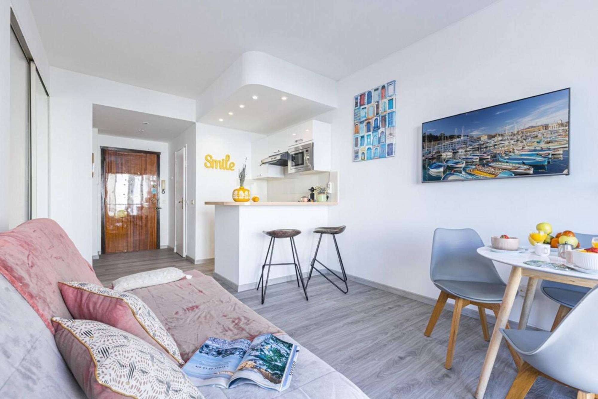 Апартаменты Buffa 21 - 2Min From The Sea - Terrace Ницца Экстерьер фото